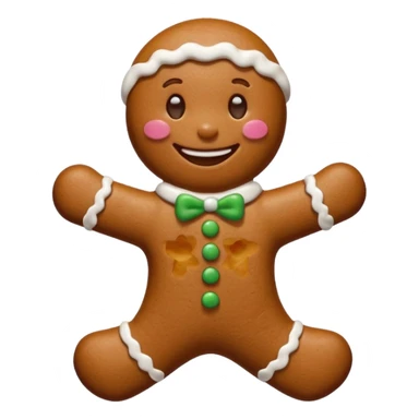 Omino pan di zenzero sticker