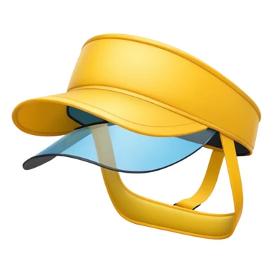 Sun Visor,yellow sticker