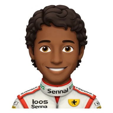 Ayrton Senna  sticker