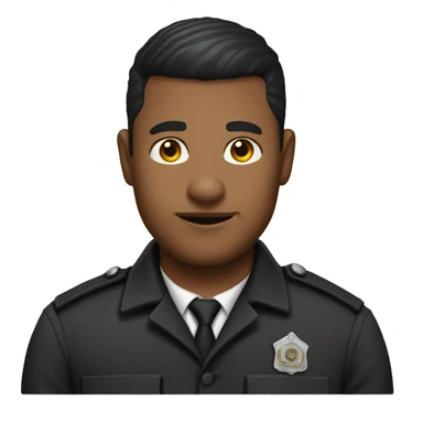 Male Prison Corrections Officer sticker