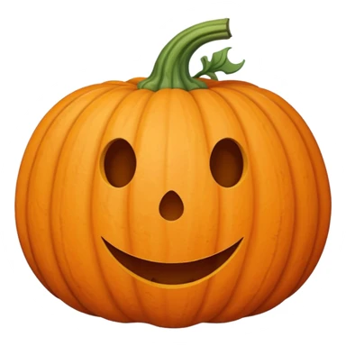 Doodle pumpkin in pastel color sticker