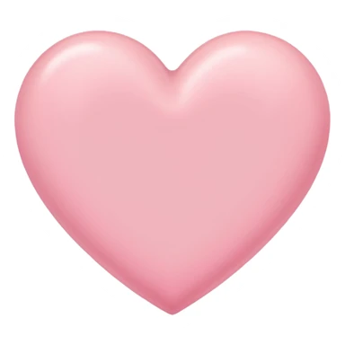 Pink pastel heart sticker