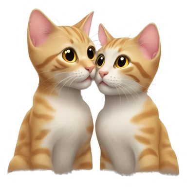 cat kiss sticker