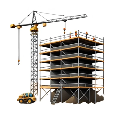 Construction site sticker