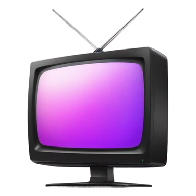 A TV sticker