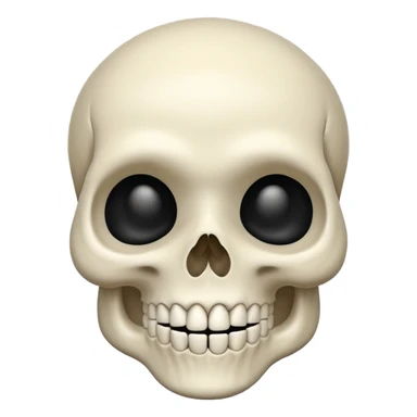 Pookie skull emoji sticker