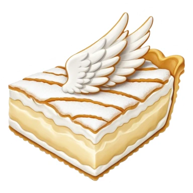 angel wing cream pie sticker