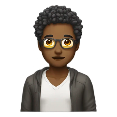 persona tiene calor suda sticker