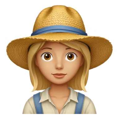 Cappello di paglia di One piece  sticker