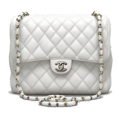 white-chanel-caviar-bag sticker