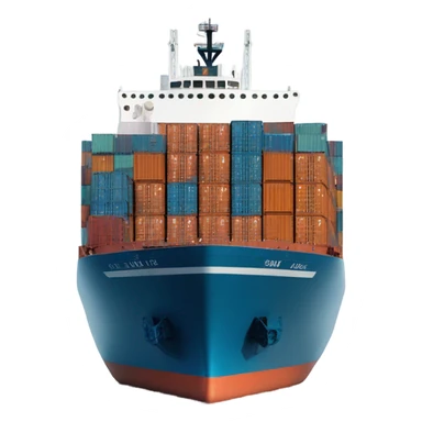 cargo ship sticker
