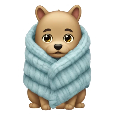 cozy blanquet sticker