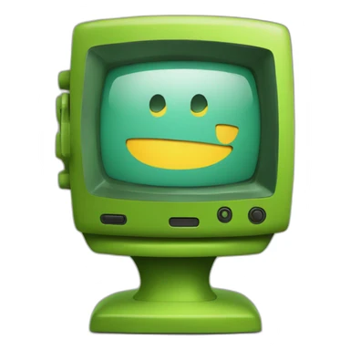 Grot watch TV sticker