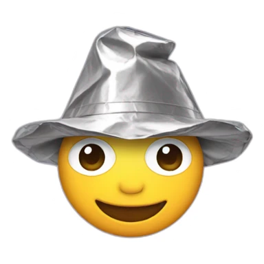 tinfoil hat sticker