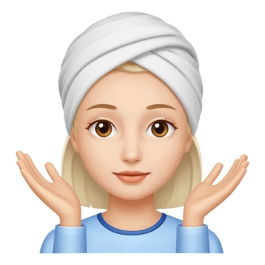 🧖🏼‍♀️ face care  sticker
