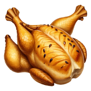 grilled chicken sticker