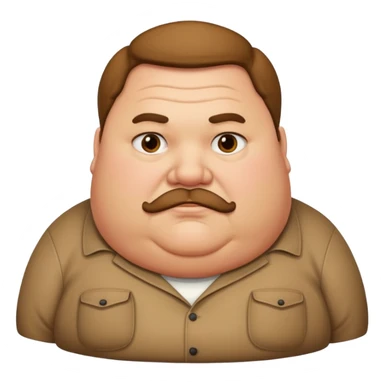 Fat uncle sticker