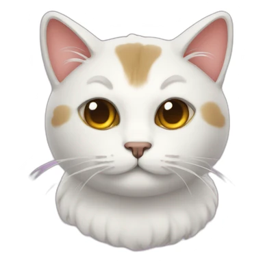 foamy-cat sticker