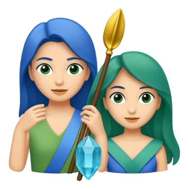 araras azuis no estilo das araras azuis blue e jade do filme rio sticker