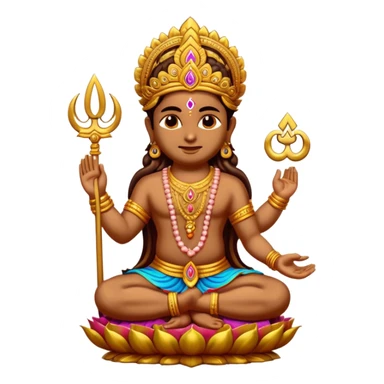 Create god murugan om style  sticker