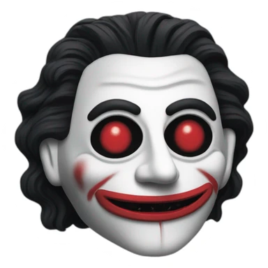 Billy the puppet from saw sticker