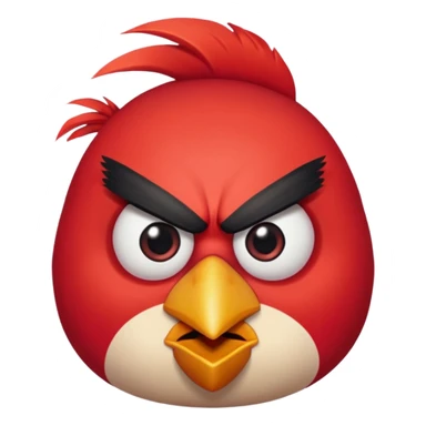 angry bird animated sticker