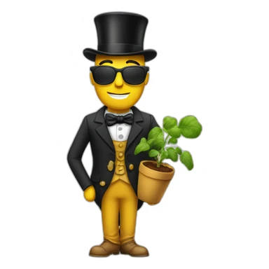 Planters mr peanut sticker