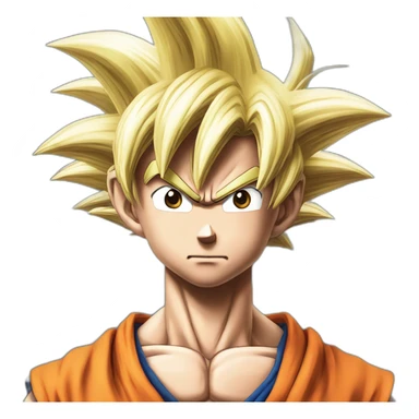 Son goku sur petit nuage sticker