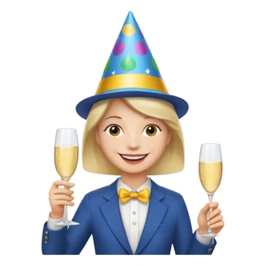 generate a person at the event sticker