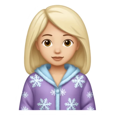 Winter Cozy Pajamas sticker