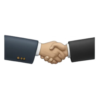 joe biden handshaking putin  sticker