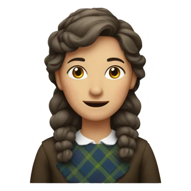 scottish woman sticker