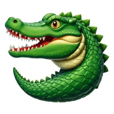 aligator team logo sticker