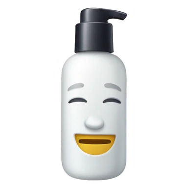 little facial sunscreen bottle isidn sticker