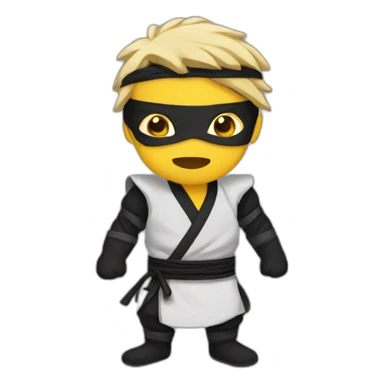Ninja flow sticker