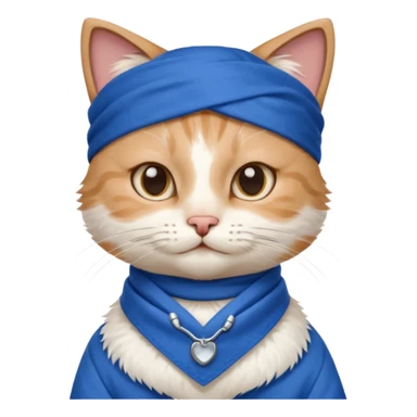 cat doctors with bandanas  sticker