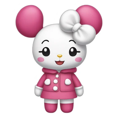 my melody en persona pelirroja sticker