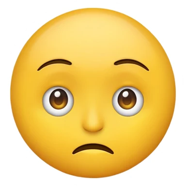 Emoji doing side eye  sticker
