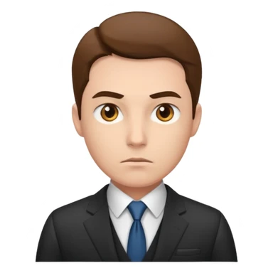 investor, one person sticker