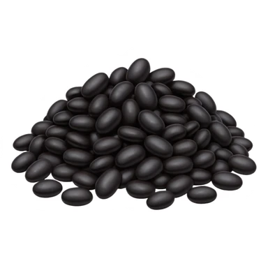 Black Beans sticker
