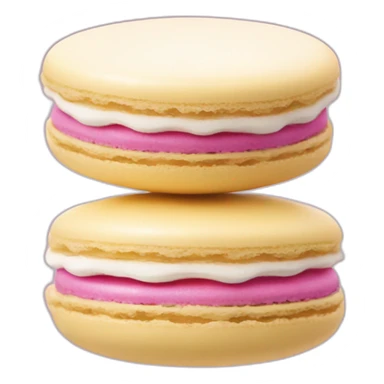 creamy kawaii macaron sticker