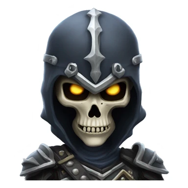 Death Knight with Skull Helmet sticker