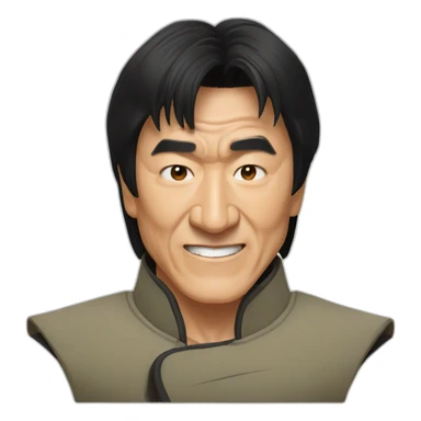Jackie Chan Kungfu sticker