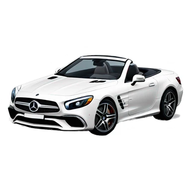 Mercedes benz SL AMG 2023 sticker