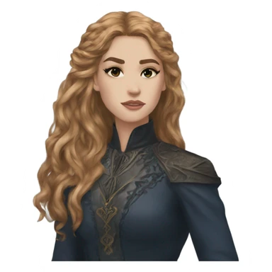 feyre from a court of thorns and roses sticker
