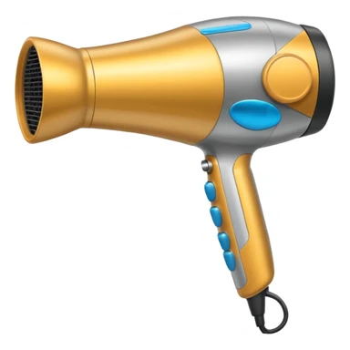 hair dryer sticker