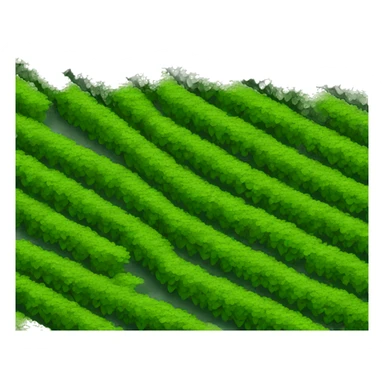 angular hedge sticker