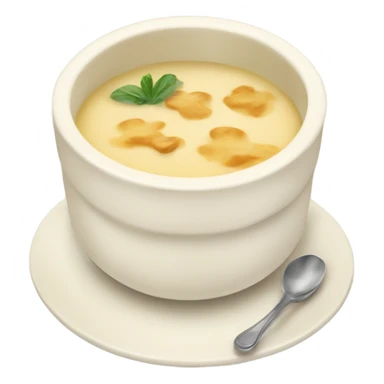Cream soup sticker