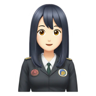 Kanao tsuyuri sticker