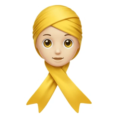 bone cancer ribbon sticker